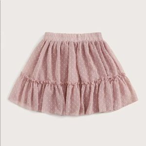 shein polka dot skirt